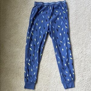 Calvin Klein Blue Lightning Print Lounge Pants